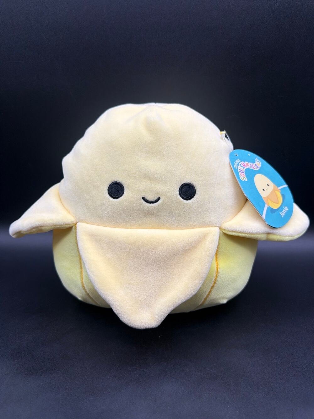 Squishmallows Junie Banana 8 Inch Yellow Fruit Plush Kellytoy 2023 NWT Tag